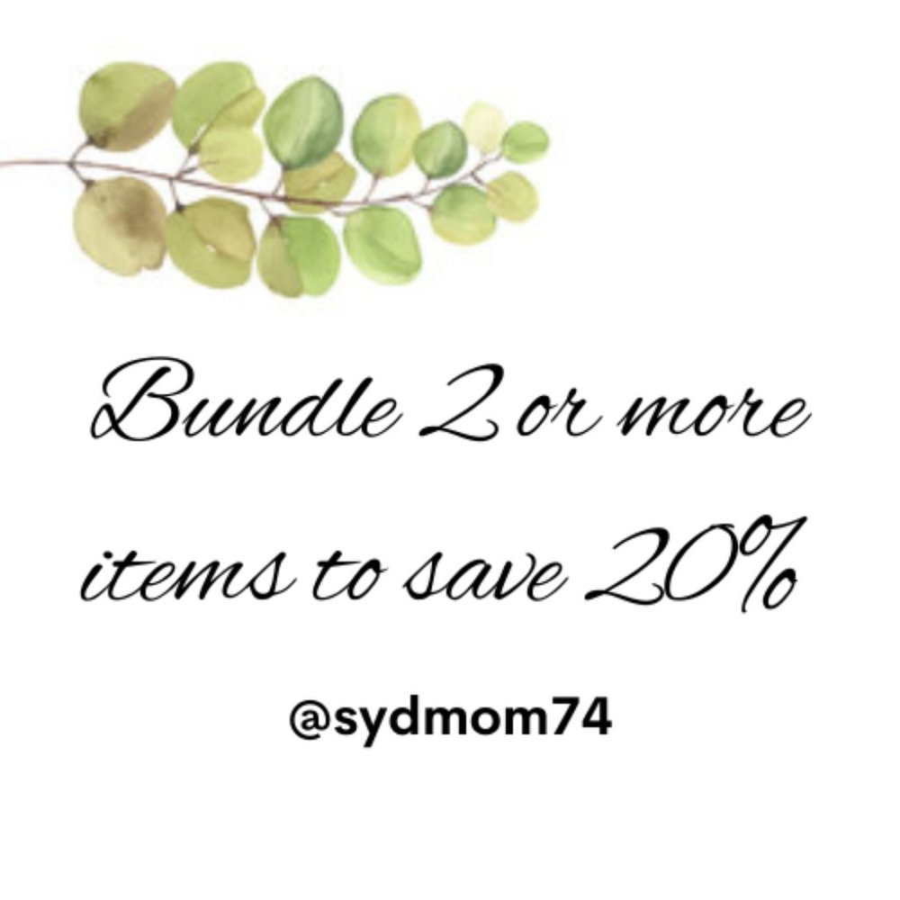 Bundle 2 or more items to save 20%